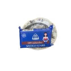 Naturalna Mydelniczka PIĘKNA Muszla Abalone 14-15 cm + Mydło szare MILO