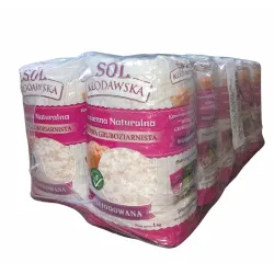 10 x Sól kamienna kłodawska różowa gruboziarnista 1kg NIEJODOWANA (10kg) 10 x Sól kamienna kłodawska różowa gruboziarnista 1kg NIEJODOWANA (10kg)