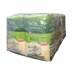 10xSól KŁODAWSKA jodowana, biała kamienna spożywcza 1kg Sól kuchenna (10kg) 10xSól KŁODAWSKA jodowana, biała kamienna spożywcza 1kg Sól kuchenna (10kg)