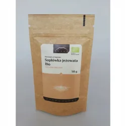 Soplówka jeżowata BIO Hericium erinaceus 50 g mielona Nanga