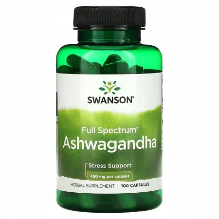 Swanson Ashwagandha, 100 kapsułek