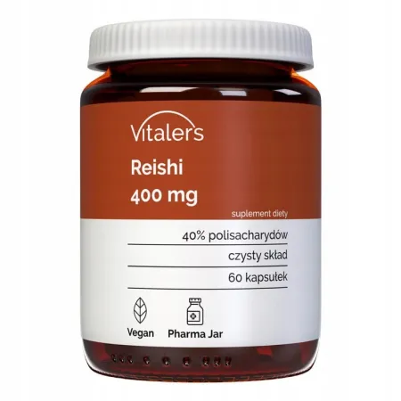 Vitaler's Reishi ekstrakt 400 mg, 60 kapsułek