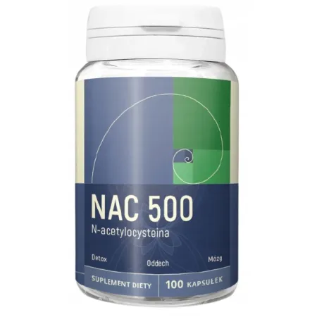 Nanga NAC 180 mg 100 kapsułek – suplement diety