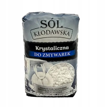 Sól kamienna Kłodawska krystaliczna do zmywarki 1 kg