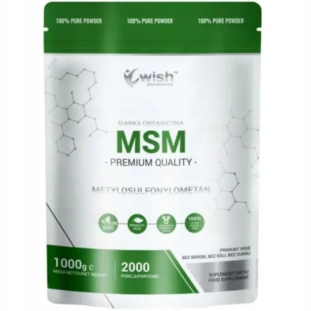 MSM Siarka organiczna VEGE 1 kg