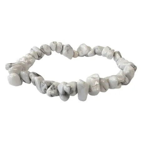 Bransoletka Howlite 5-8mm 18cm