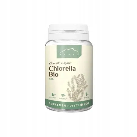Chlorella BIO 500mg Nanga tabletki 200 szt.