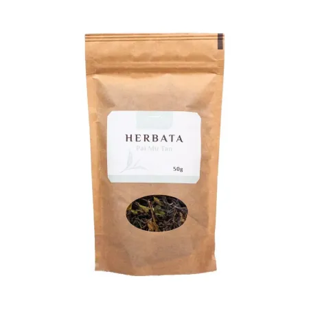 Herbata biała - Pai Mu Tan liściasta 50g Nanga