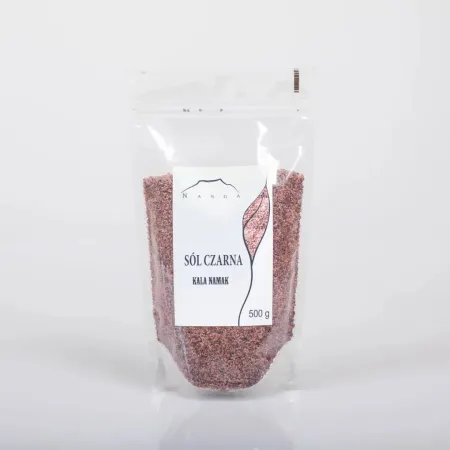Sól Czarna Kala Namak 500g Nanga