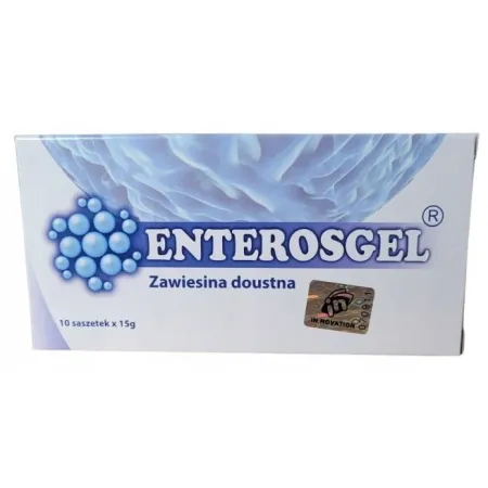 Enterosgel 10 saszetek x 15 g – wyrób medyczny