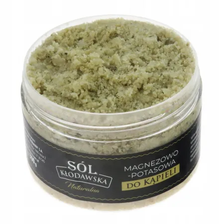 Sól kłodawska kąpielowa MAGNEZOWO-POTASOWA 900g Naturalna